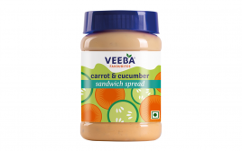 Veeba Carrot & Cucumber Sandwich Spread  Plastic Jar  250 grams